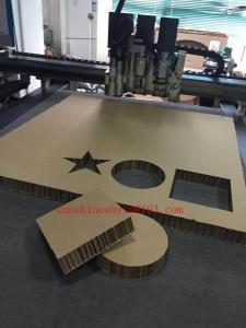 Quality 50mm Honeycomb Paper Board Sample Prototype Digital Cutting Plotter Machine for sale