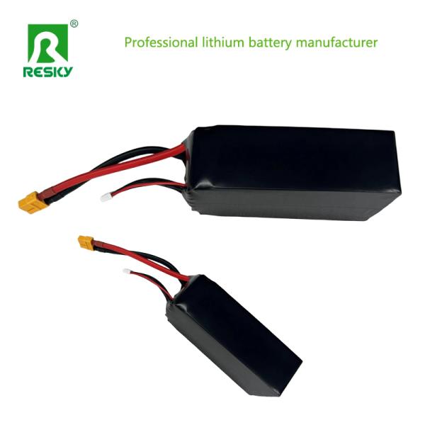 BMS RC Lithium Battery 15c 4s 6s 22.2V 16000mAh For RC Quadcopter