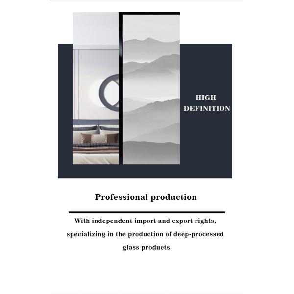 Materialized PDLC Electric Switchable Glass Privacy Partition Screen