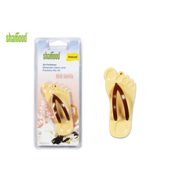 Milk Vanilla Air Freshener Colorful Slipper Decorative Hanging Car Freshener