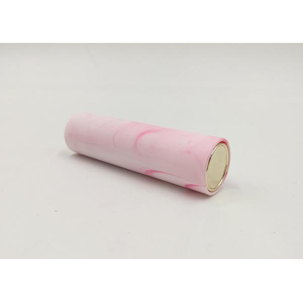 Magnetic Packaging Custom Lipstick Tubes Round Appearance Small Sizes