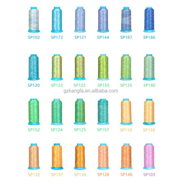 Silk 120d/2 4000y Embroidery Thread for Long-Lasting and Beautiful Embroidery Designs