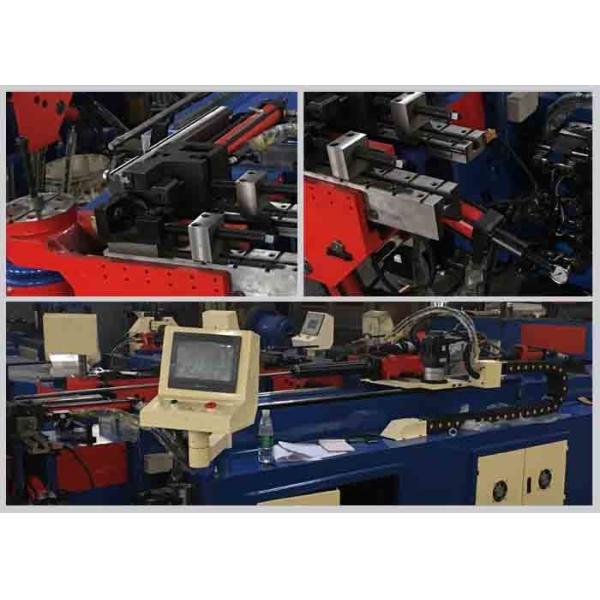 PLC System Controller Automatic Tube Bender For Steel Racks Manufacturing