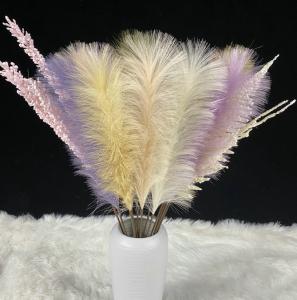 China Artificial Silk Reed Pampas Grass Home Wedding Decor Backdrop Decoration on sale
