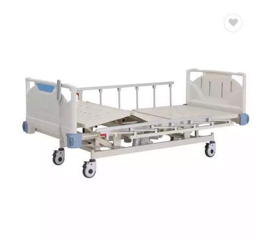Buy Moving Electric Hospital Bed With Wheels Five Functions Electric Medical Hospital Bed at wholesale prices