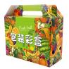 Flat Packing Color Printed Corrugated Paper Box For Fruit Packaging for sale