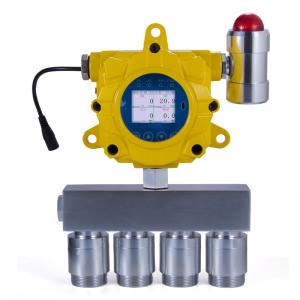 China 1000m Distance Led Multichannels Fixed Gas Monitor on sale