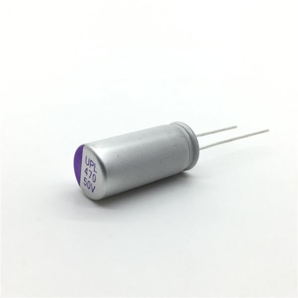 Conductive Polymer Capacitors , Solid Polymer Electrolytic Capacitor 50V470UF