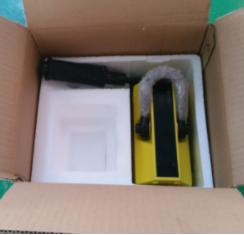 600KG Heavy Duty Crane Hoist Lifting Magnet 3.5 Times Safety Factor for Heavy Lifting