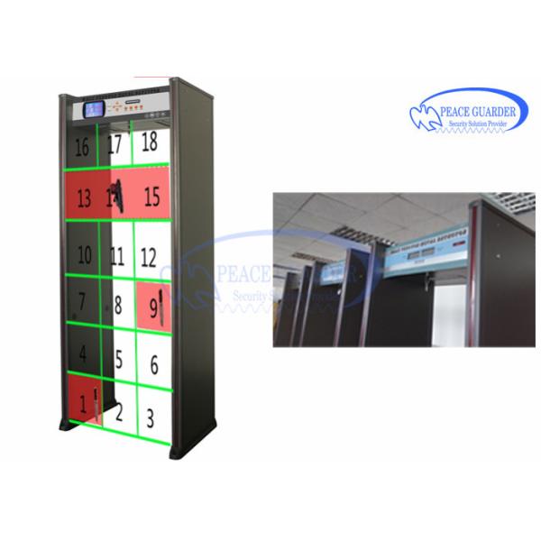 Password Protected Walk Through Metal Detectors PG600D For Private Buildings