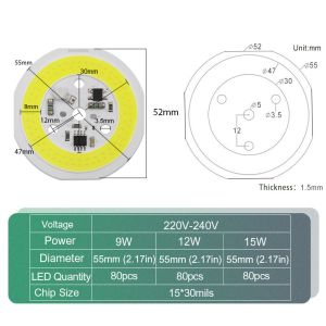 Aluminum DOB LED Module