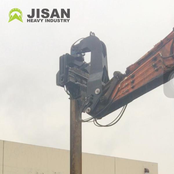 40-65 Ton Excavator Mounted Hydraulic Sheet Pile Driver / Vibro Hammer