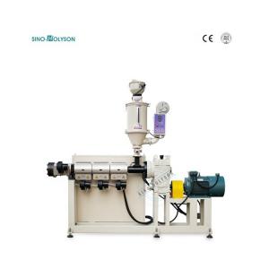 Quality CE ISO SJ 45mm Single Screw PE Pipe Extruder Machine 22kw for sale