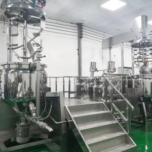 Quality 110V/220V/380V Cosmetic Emulsifier Mixer Machine Customized Power for sale