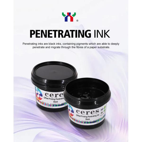 Ceres Penetrating Inks for numerators offset printing