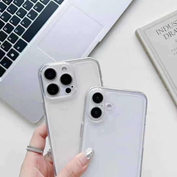 Suitable For Apple 17pro/17Air/17promax Space Shell Transparent TPU Mobile Phone Case Apple Mobile Phone Case