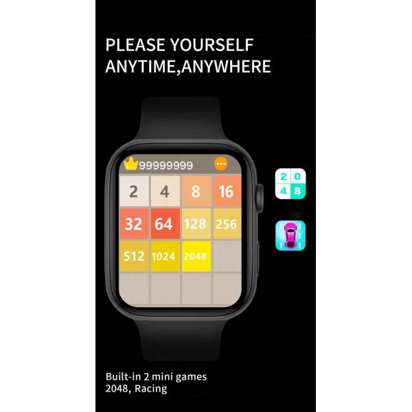 1.81inch IPS Screen Female Programmable Smart Watch With Heart Rate Monitor