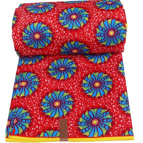 40X40 Yarn Count Satin Fabric African Wax Prints Ghana Hitarget Real Wax Top-Notch