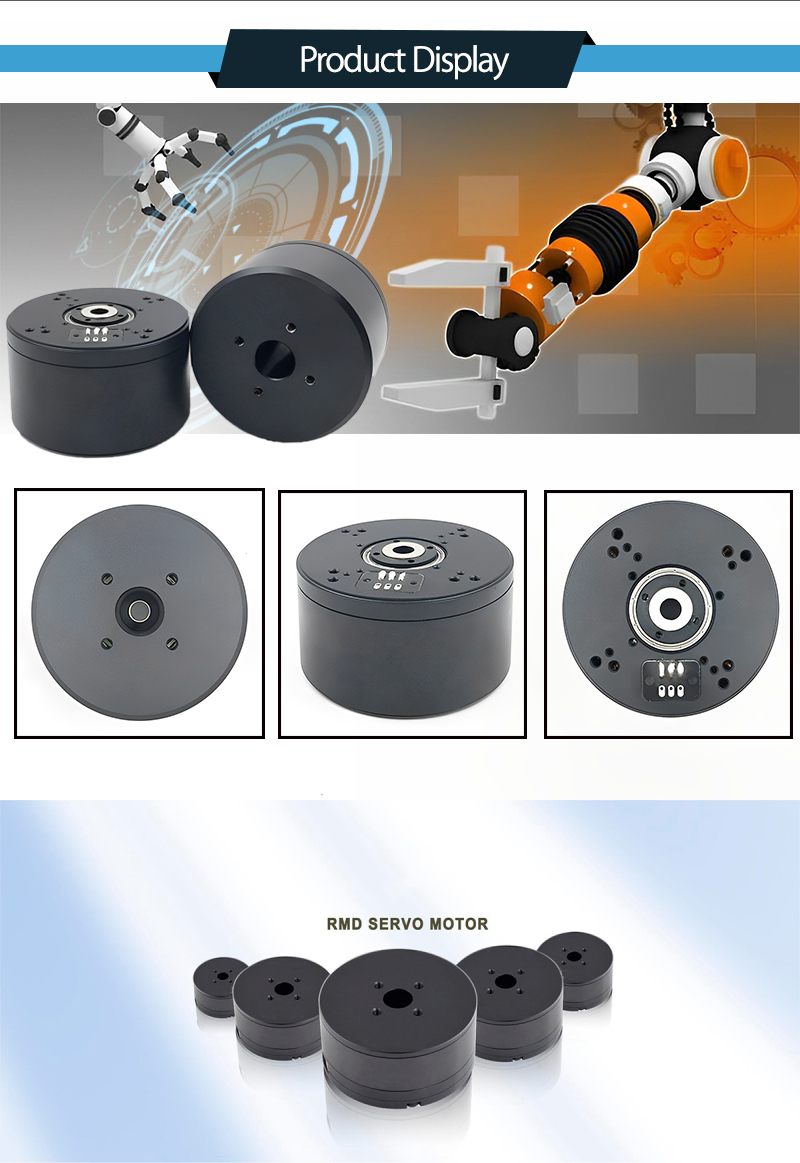 Faradyi Customized PM5225 52*25mm High Torque Brushless Outer Rotor Exoskeleton Gimbal Brushless Waterproof Robot Arm Motor