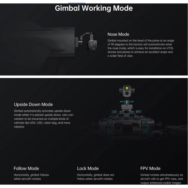 Four-Optical Pod 4K AI Hybrid Zoom Drone Camera with GPS 3-Axis Gimbal ZT30 Thermal Imaging and Laser Ranging