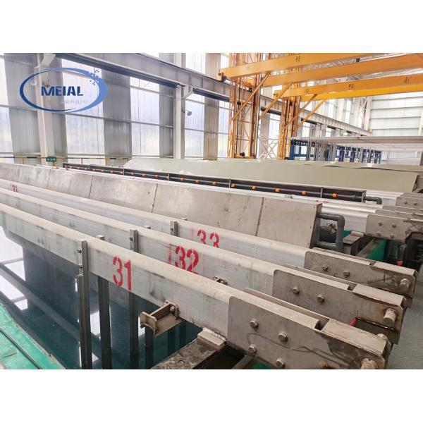 Intelligent 500T/M Aluminum Profile Anodizing Production Line with 6063 Alloy Compatibility
