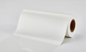 China Wood Banding PET Hot Melt Adhesive Film Roll 0.12mm Soft Translucent on sale