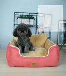 China Suede 38*45*18cm Plush Pet Beds/safety pet bed/pet products for sale
