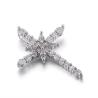 Buy cheap 2.5mm White Gold Cubic Zirconia Pendant Mens St Benedict Medal Pendant from wholesalers
