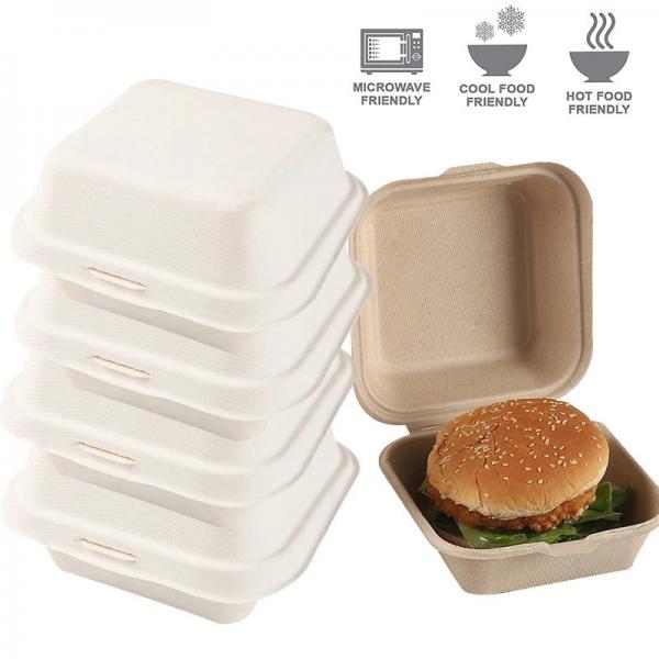 Fruit Hamburger Cake Meal Prep Packaging Food Containers Disposable Bento Box Takeaway