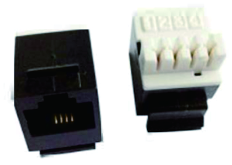 Cate.5e RJ45 Keystone jack ZC-1014D