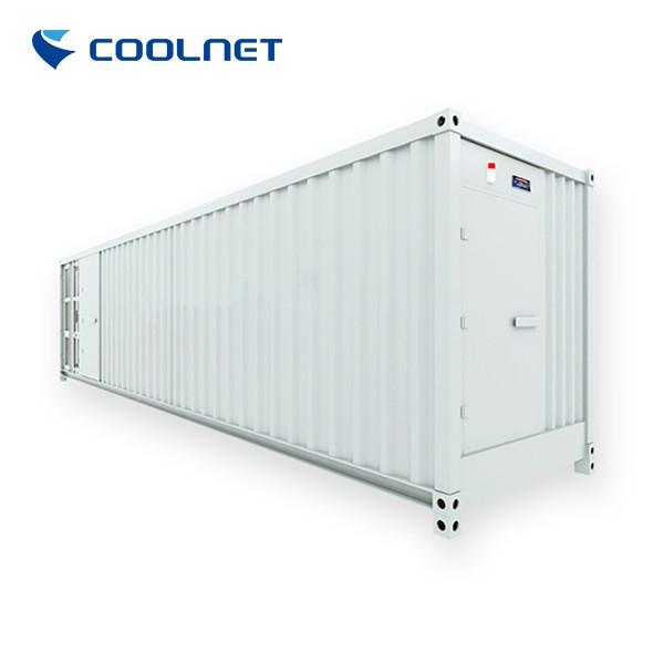 Buy White Modular Data Center Container With Cooling And Power Supply at wholesale prices