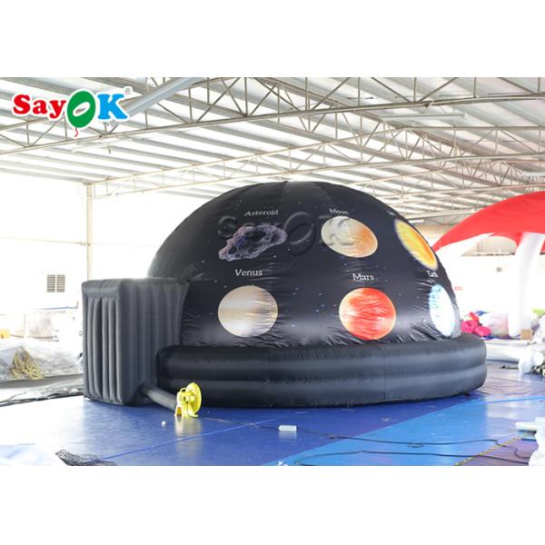 Portable Mobile Planetarium Dome Tent / Inflatable Projection Tent For Education