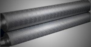 Quality Customized Pattern Knurled Rollers With High Durability For Wallpaper , Tiles , Glass for sale