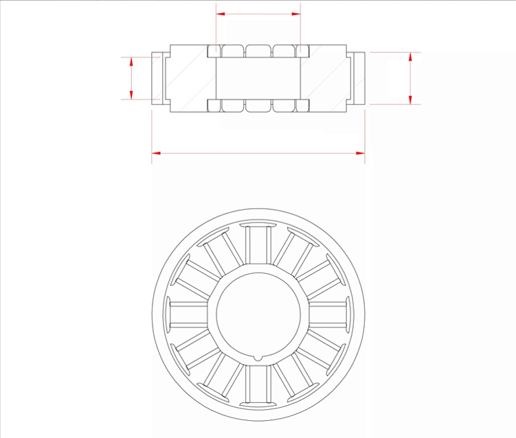 Power 3kw Frameless Bldc Motor Customizable Reluctance Dc Motor