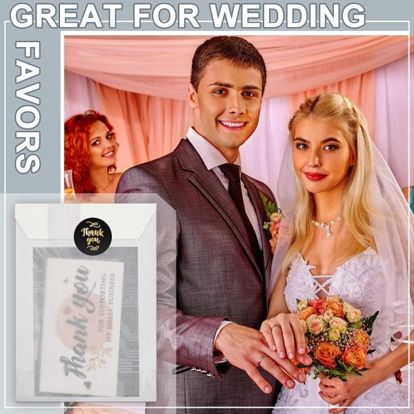 Mini Glassine Paper Bag Flat Glassine Bags For Cookies And Snack