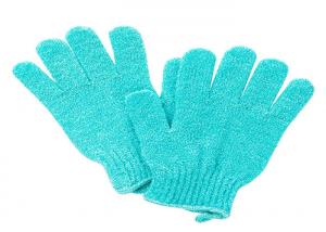 Quality Nylon Exfoliating Bath Gloves , Spa Bath Scrub Gloves For Men And Women for sale