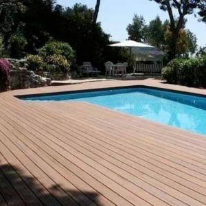 China Anti UV Bamboo Porch Flooring Deck Wpc Exterior 11mm 22mm Fireproof on sale