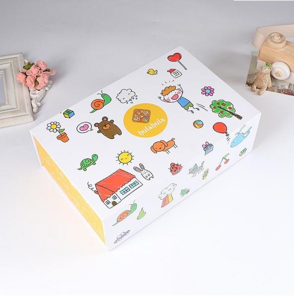 Foldable Recyclable Matt Lamination Cardboard Toy Box