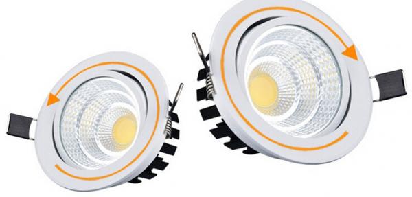 Buy Factory , Plant , Warehouse , Home Recessed LED Downlights 7w 700 - 750lm at wholesale prices