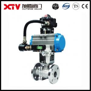 China Water Media PN1.0-32.0MPa Wcb/CF8/CF8m Stainless Steel Floating Flange Ball Valve Class150 on sale