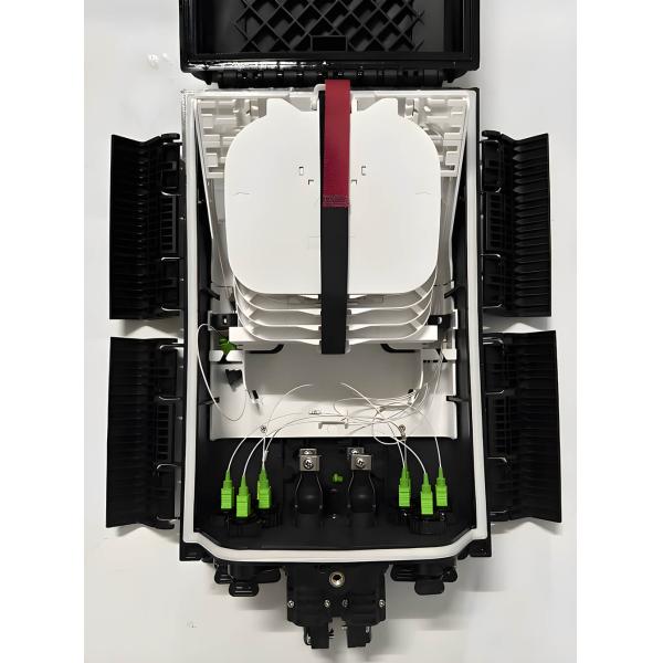 Horizontal Underground Fiber Splice Enclosure Aerial Installation foc splice closure