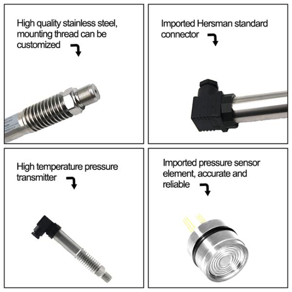 PR Diffused Gas Pressure Transmitter With Vibration And Shock Resistance