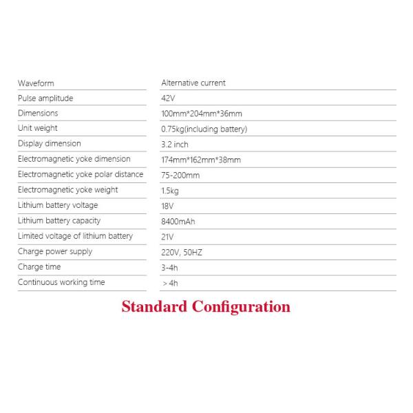 Small Volume Magnetic Particle Flaw Detector MITECH MT-1C With Low Power Consumption