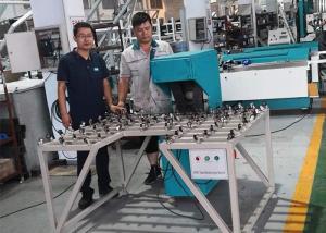 Quality Manual Vertical Glass Edge Grinding Machine Touch Scree Easy Maintainace for sale