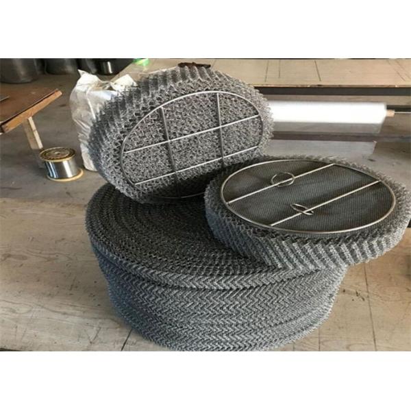 SS304 Seawater Desalination Filter Demister Thickness 150mm