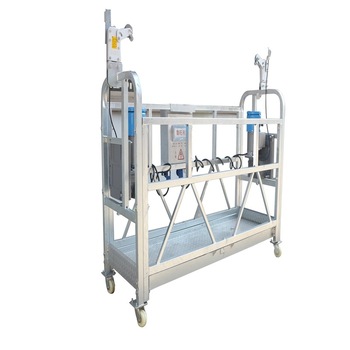 Steel Construction Rope Suspended Platform Gondola Working Platform