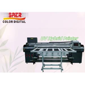 Roll to Roll And Flatbed UV Hybrid Printer Friendly Product 180cm Width UV