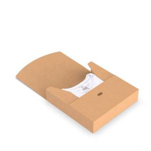 Quality Customized Clothing Packing Boxes  T shirt Kraft Apparel Boxes for sale