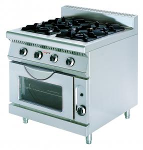 Gas Kitchen Equipment Series Commercial Restaurant Hotel Canteen Cooker Gas Burner with Ov