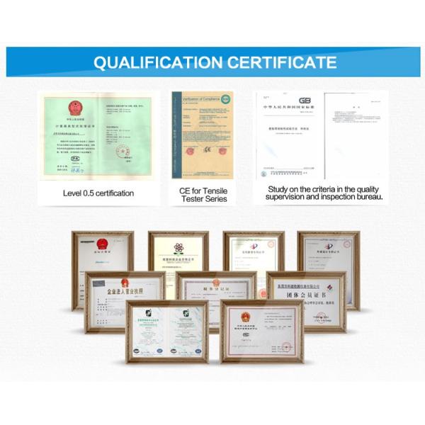 100T Plastic Rubber Peel Adhesion Test Equipment With 0.5 To 1000mm / Min